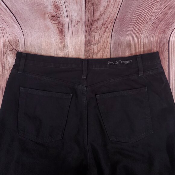 Favorite Daughter Size 34 The Masha Super High Rise Wide Leg Jeans Phantom - Picture 7 of 14